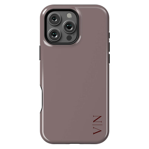 Custom Initials Fresh Aesthetic iPhone Case - Vertical